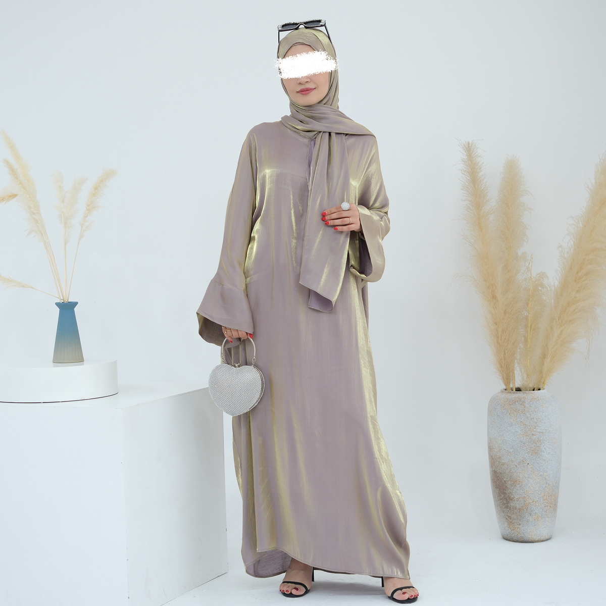 ZAYFA x Raihaana | Women's Shimmer Abaya